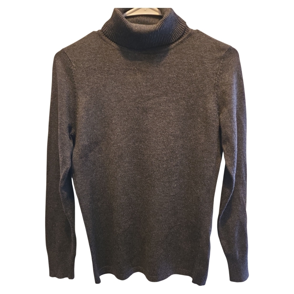 United States Sweaters Dark Grey Turtleneck